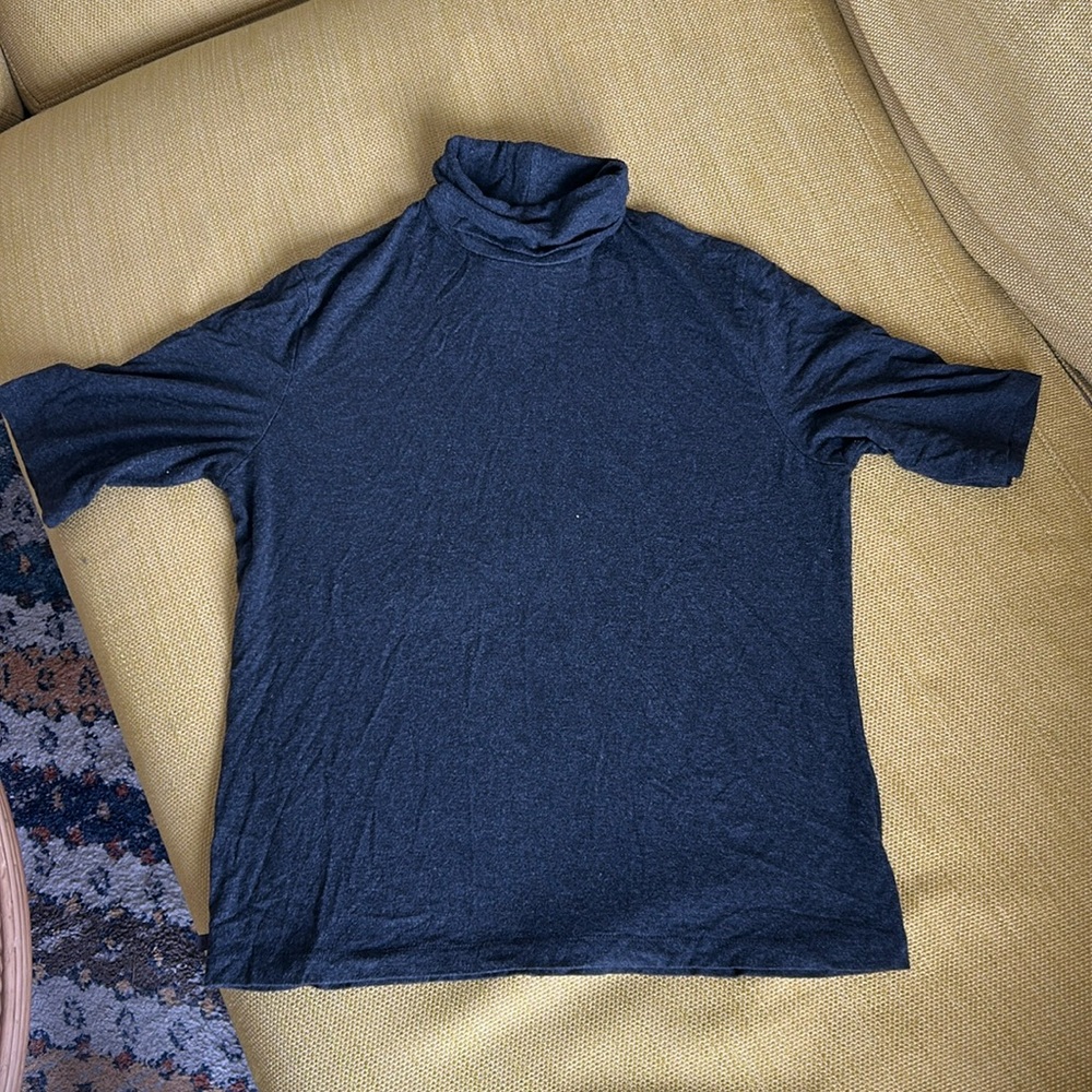 Short Sleeve Turtle Neck